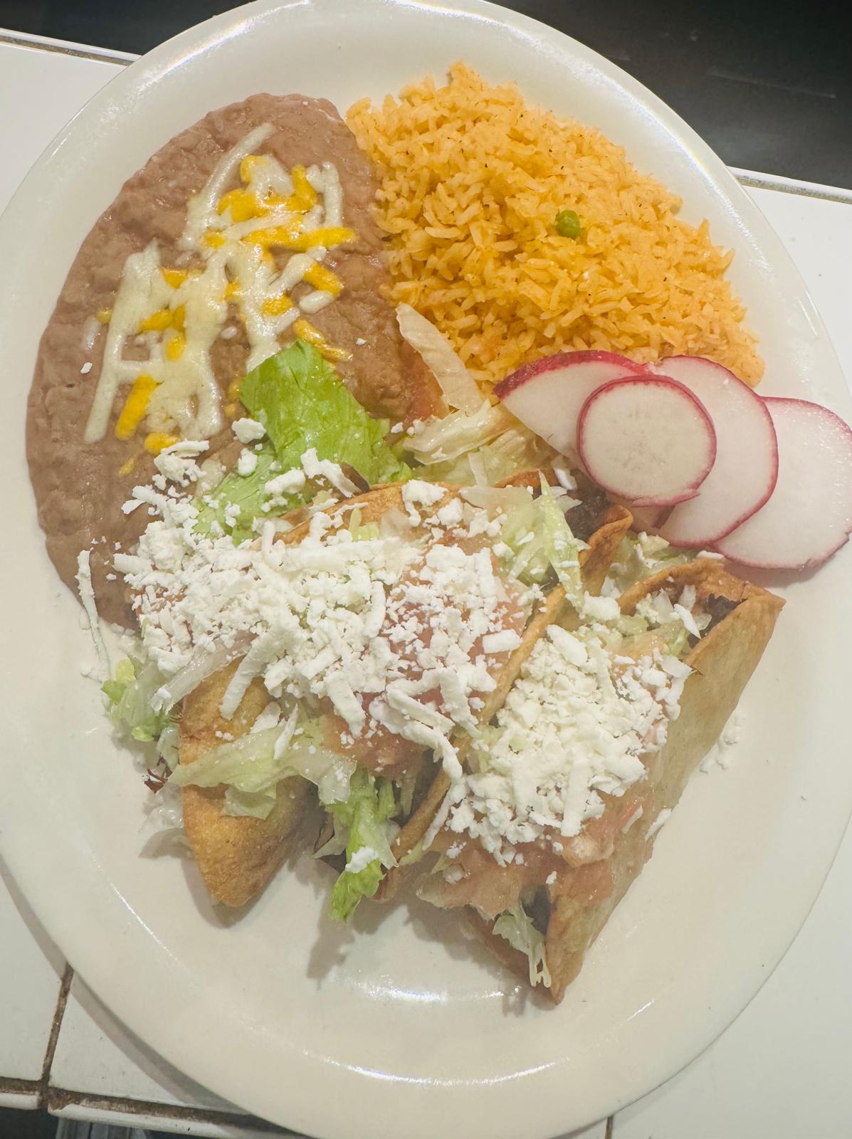 3 Tacos Dorados