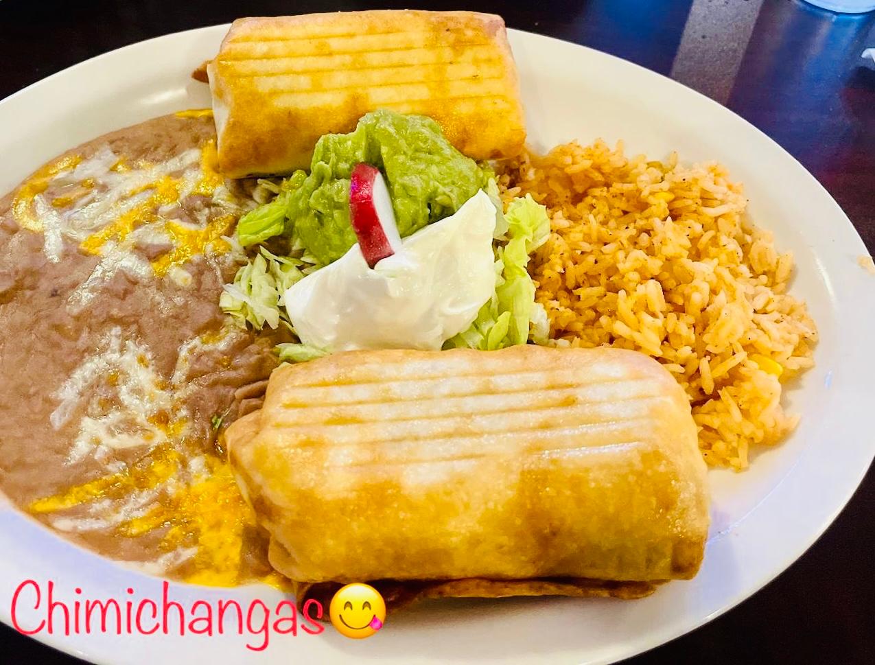 2 Chimichangas
