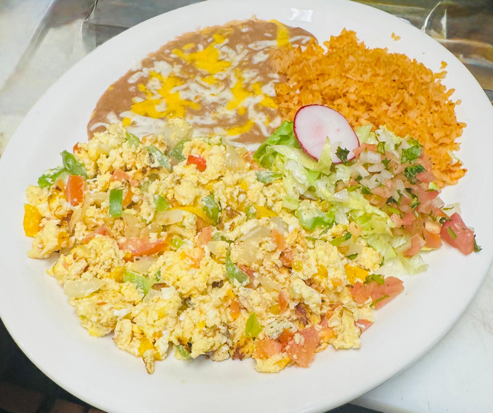 Huevos a la Mexicana