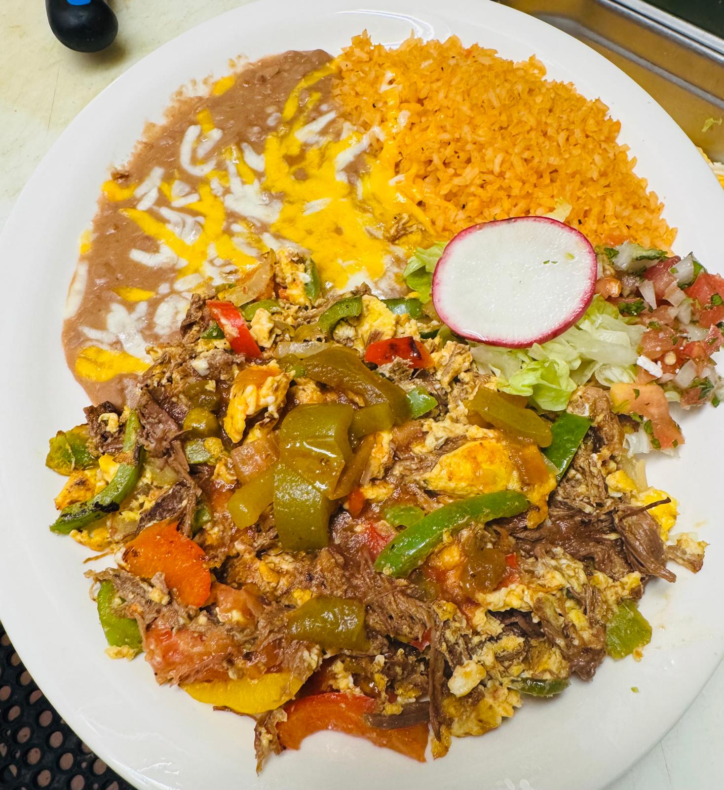 Huevos Machaca