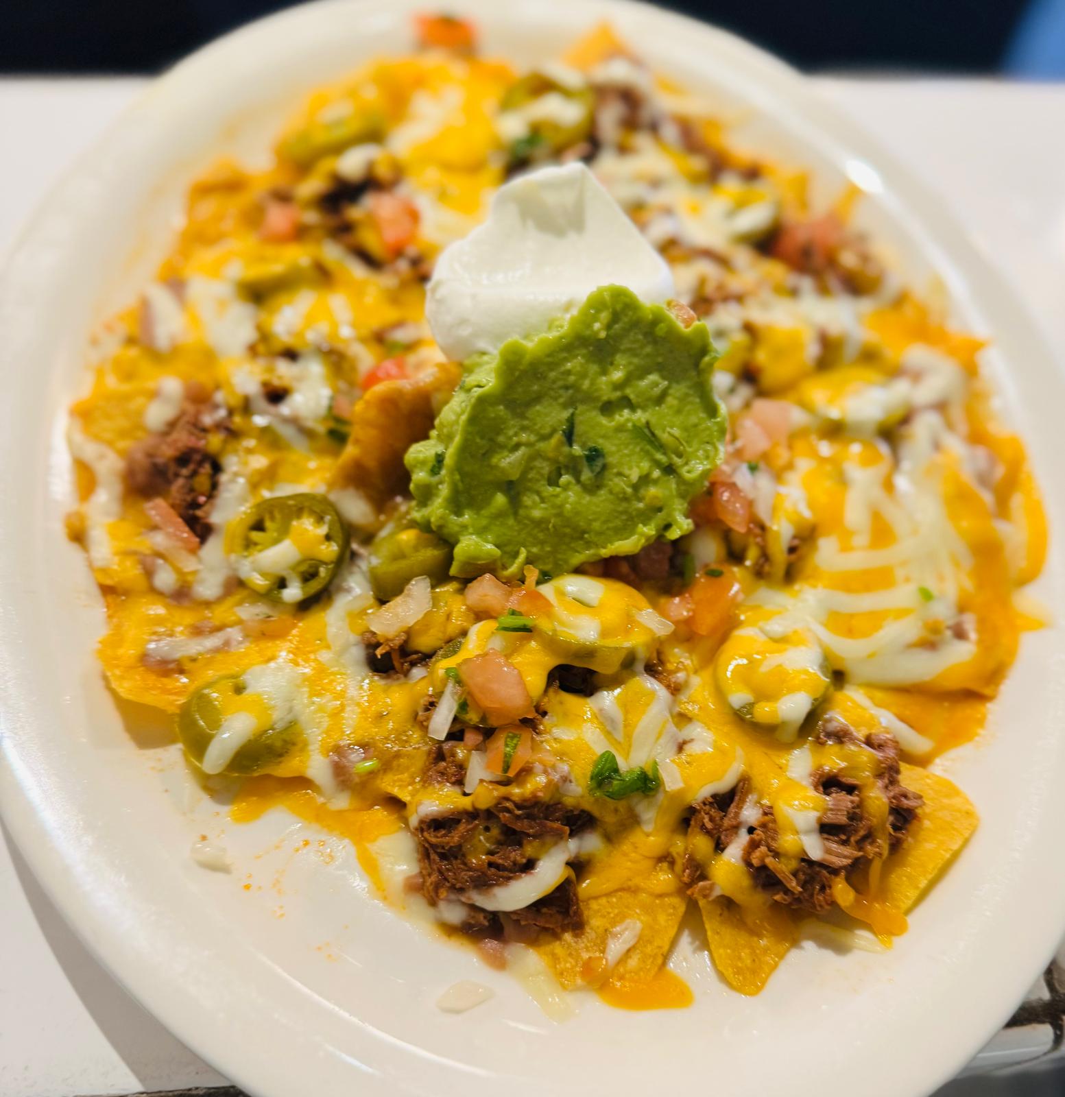 Nachos W/ Meat